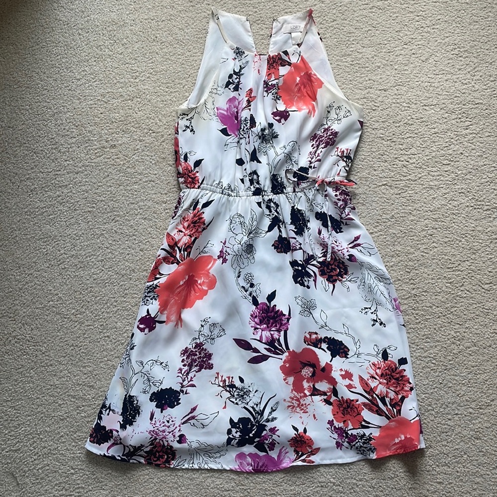 Loft Petite Women Floral Dress